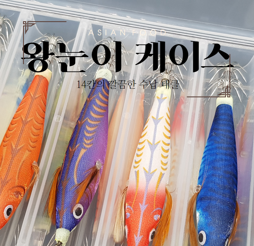 14칸 에기 케이스