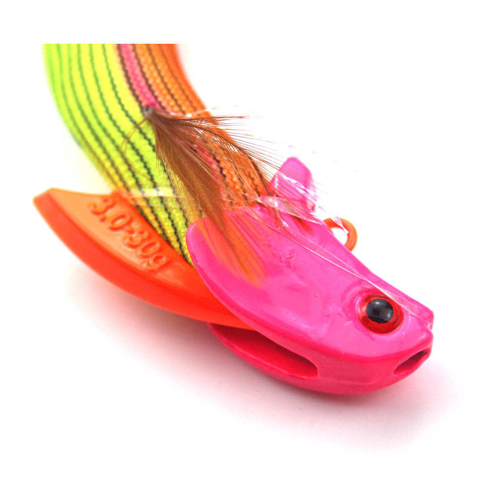 팁런 에기마스크 무늬오징어 에기싱커 UV 2개입 15g 핑크