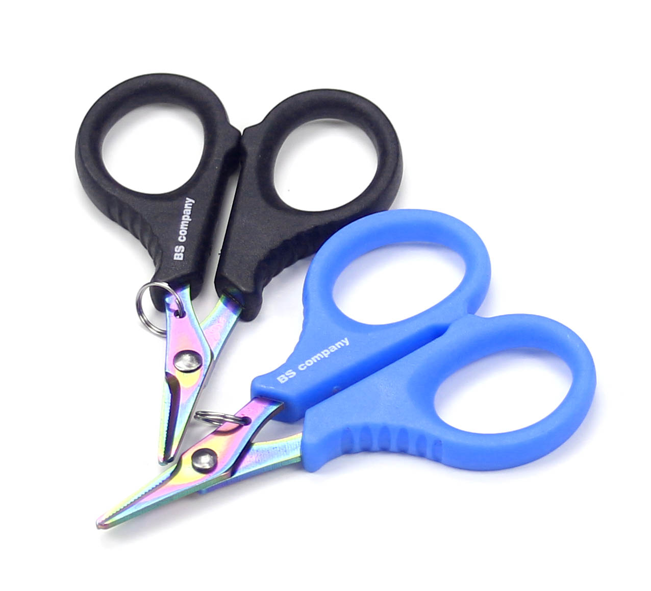 비에스컴퍼니 티타늄코팅 합사가위 블랙