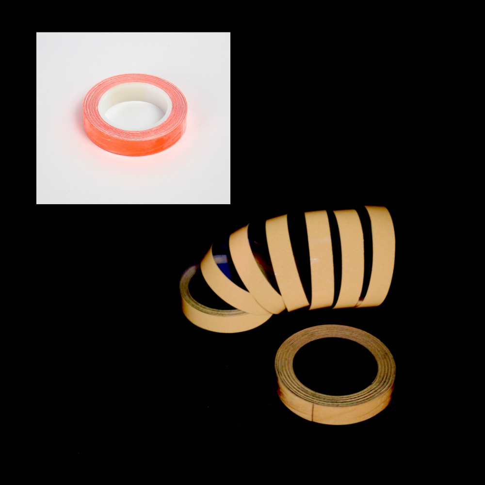 야광테이프 봉돌 싱커 축광테이프 오렌지