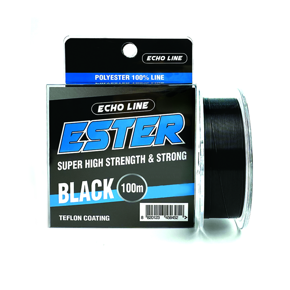 BS컴퍼니 에코 에스테르 라인 100m 한치 갑오징어 채비기둥줄 4.0호 블랙