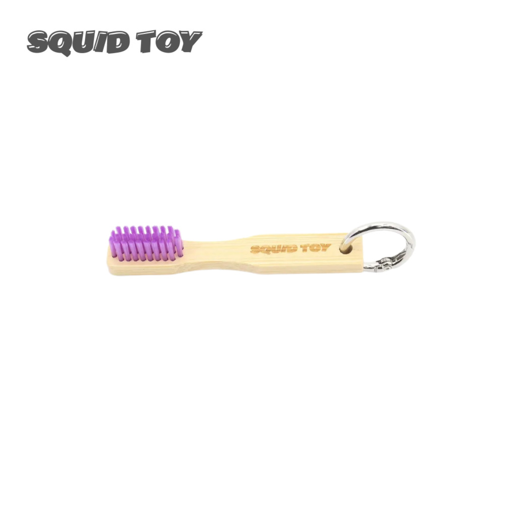 스퀴드토이 에기브러쉬 해초제거 에기바늘 청소용 칫솔 [퍼플]