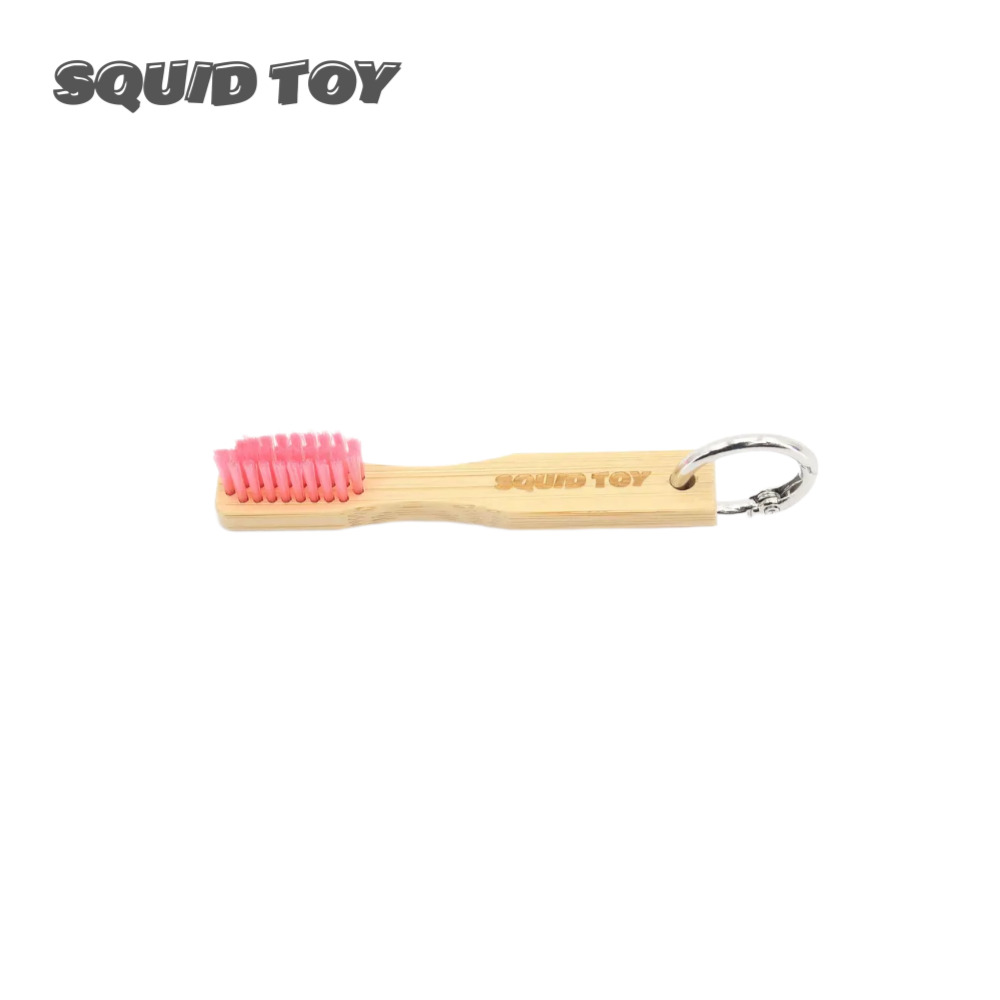 스퀴드토이 에기브러쉬 해초제거 에기바늘 청소용 칫솔 [핑크]